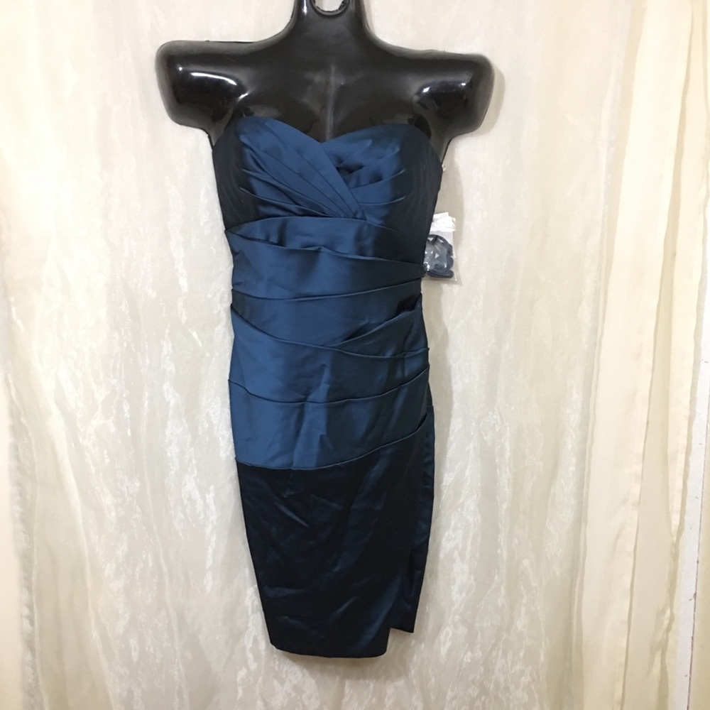 Stunning Peacock cocktail dress